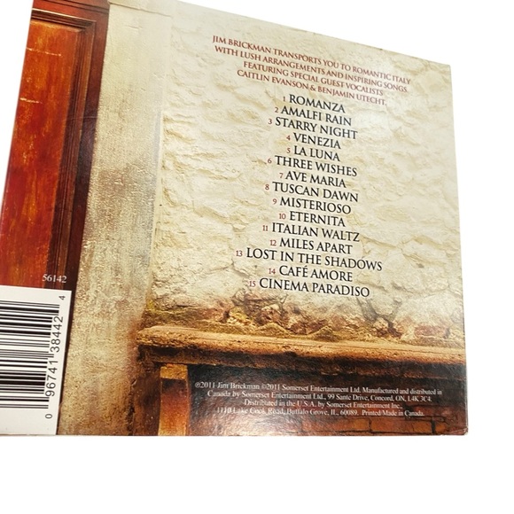 Lot of 3 Jim Brickman Albums CD Believe Love Romanza - two are NEW - Picture 8 of 9